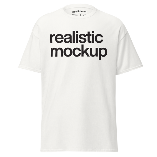 Realistic mockup T-Shirt
